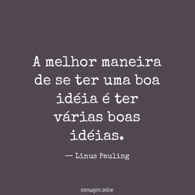 A melhor maneira de se ter uma boa