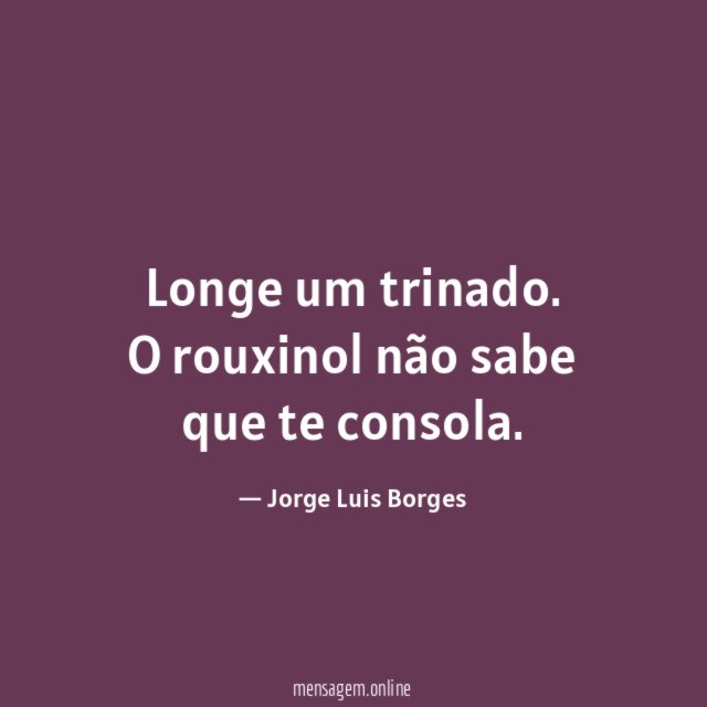 Longe um trinado
