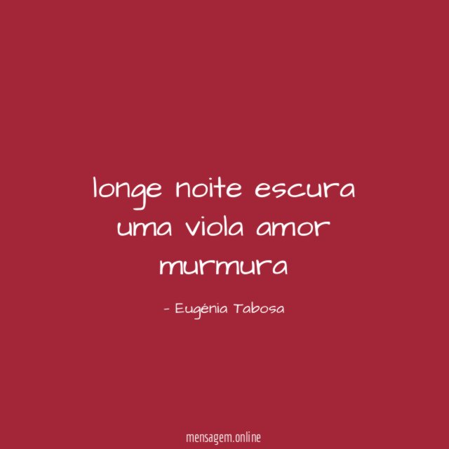 longe noite escura uma viola amor murmura