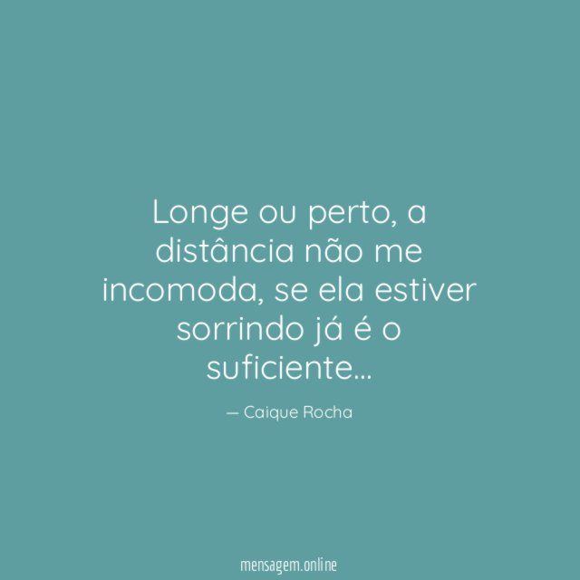 Longe ou perto