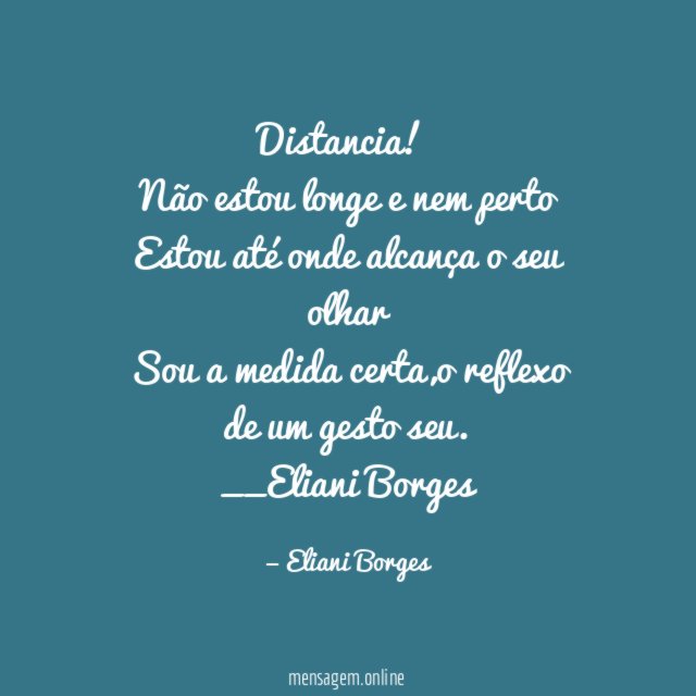 Distancia!