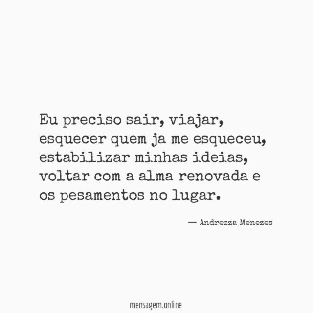 Eu preciso sair