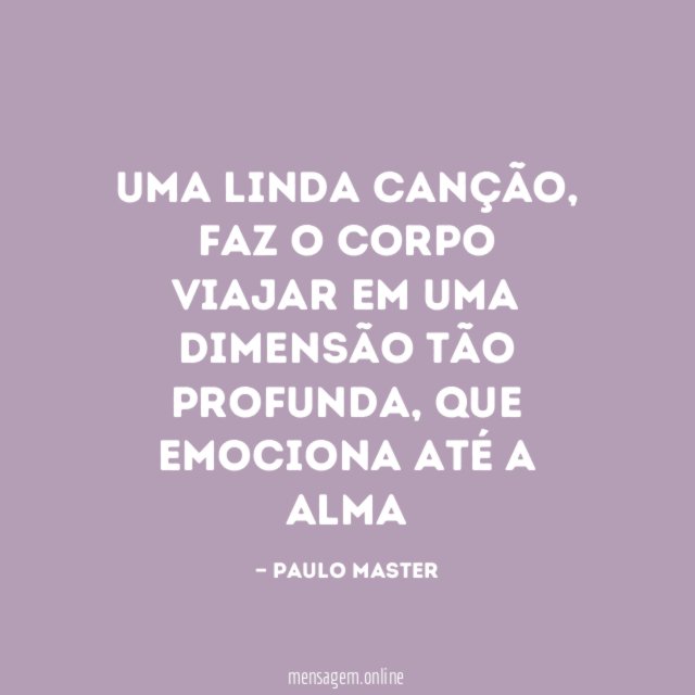 uma linda canção