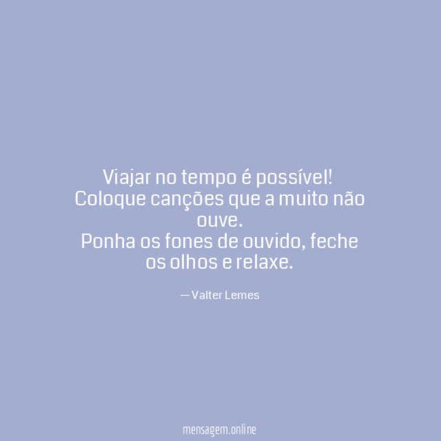 Viajar no tempo é possível