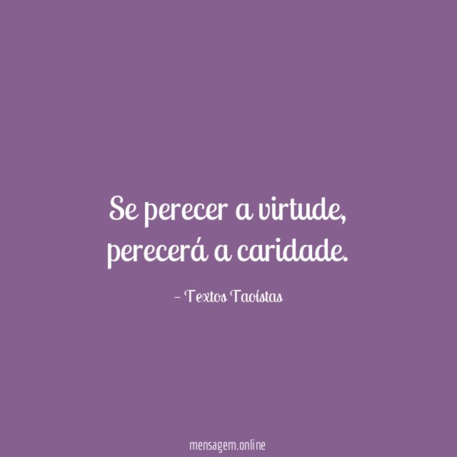 Se perecer a virtude
