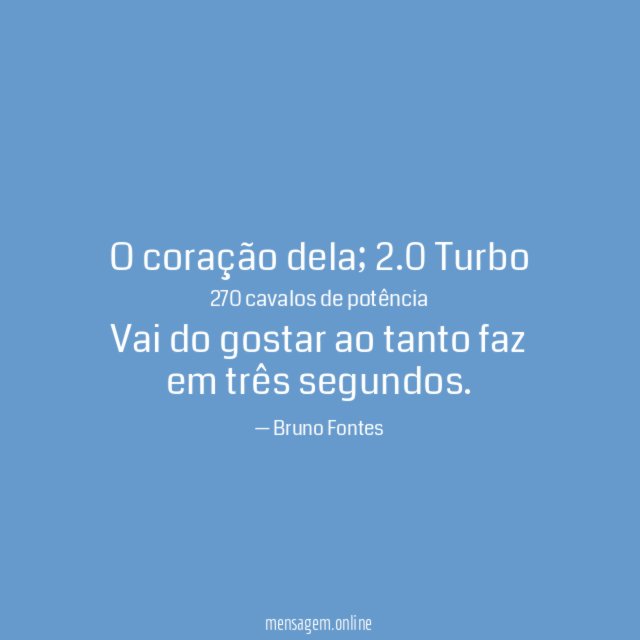 O coração dela
