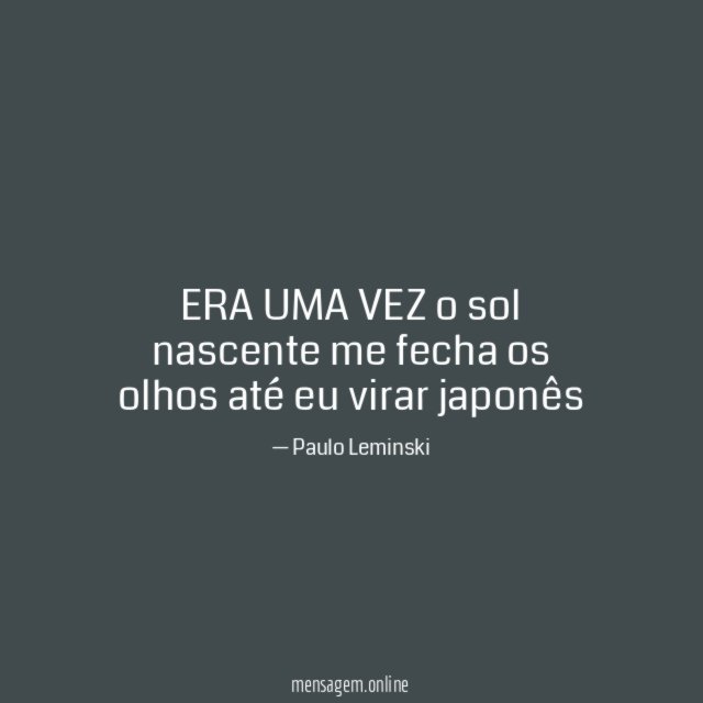ERA UMA VEZ