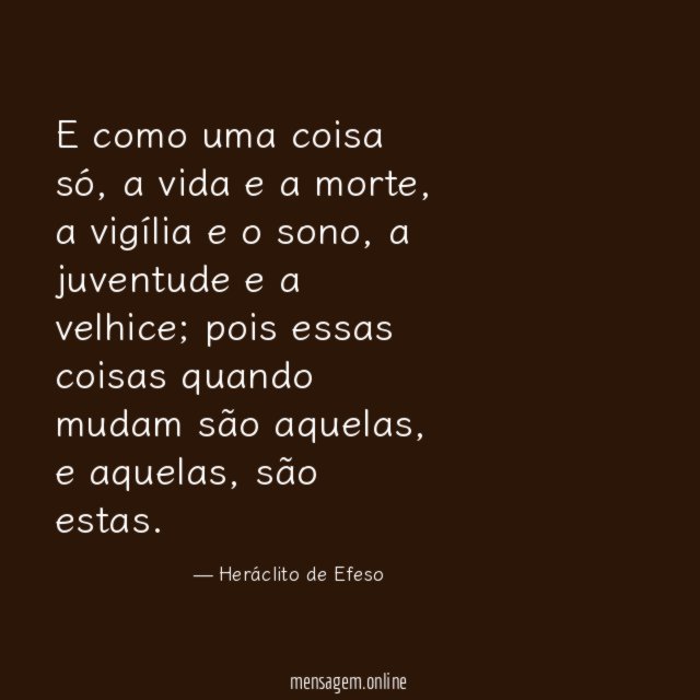 E como uma coisa só