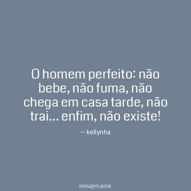 O homem perfeito