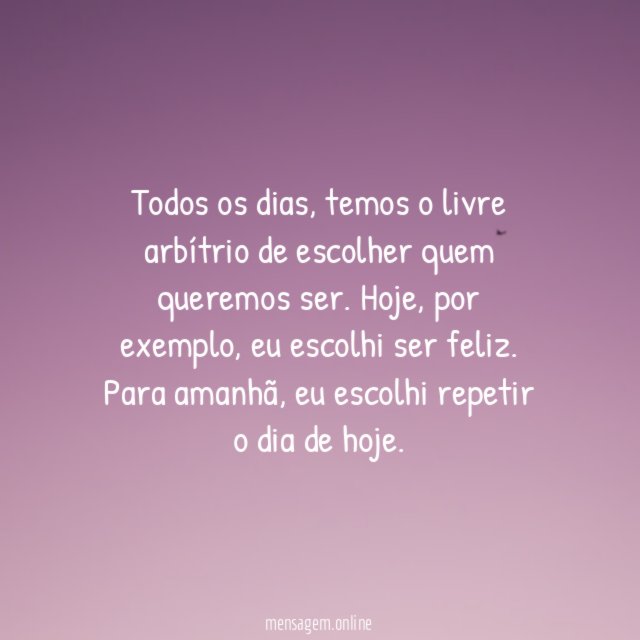 Todos os dias
