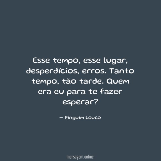 Esse tempo