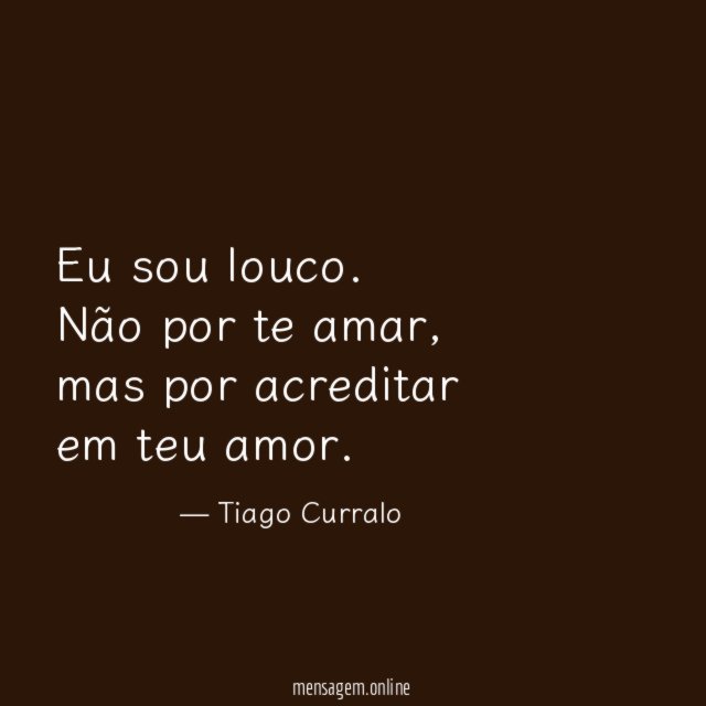 Eu sou louco
