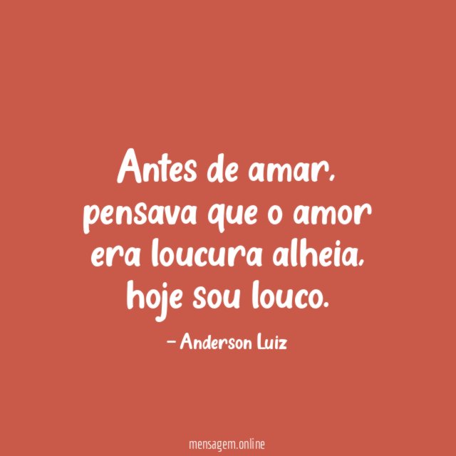 Antes de amar