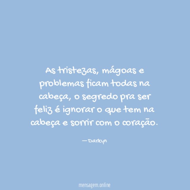 As tristezas