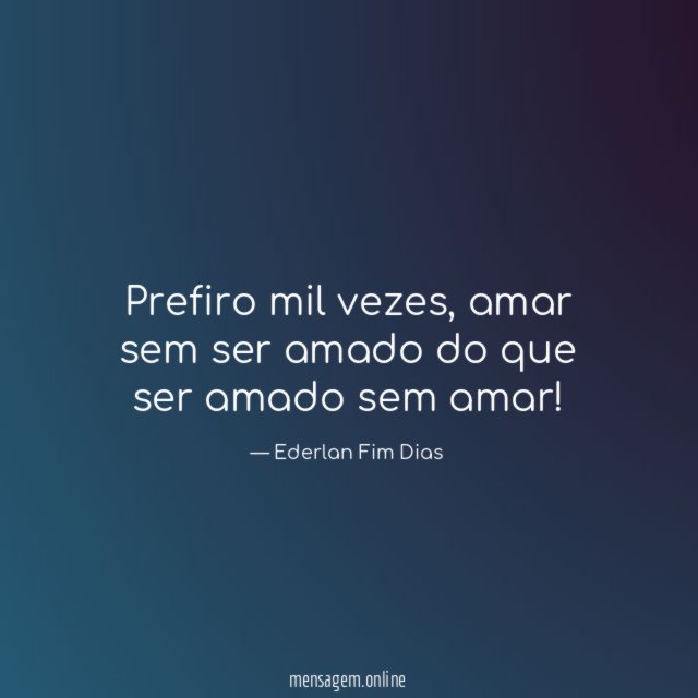 Prefiro mil vezes