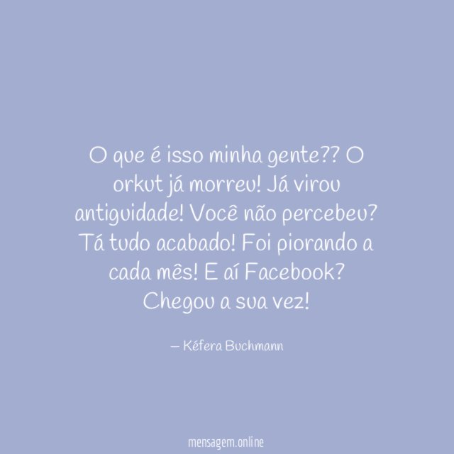O que é isso minha gente