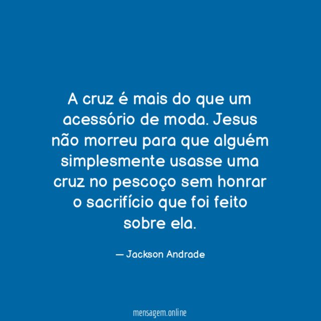 A cruz é mais do que um acessório de moda