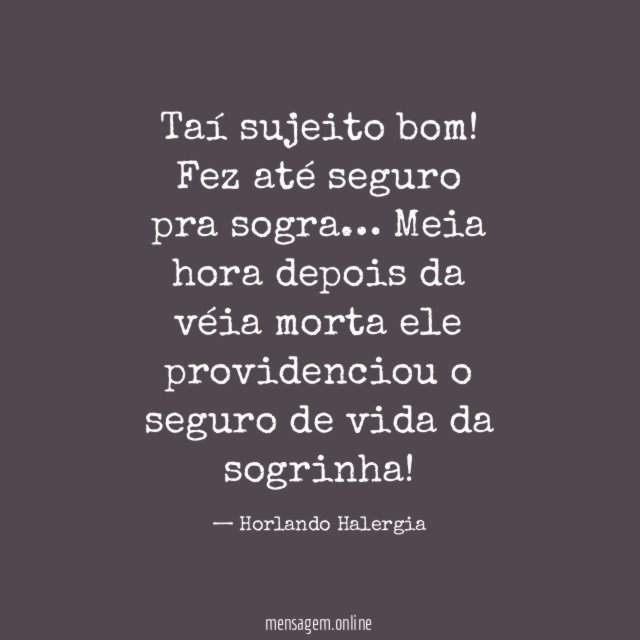 Taí sujeito bom