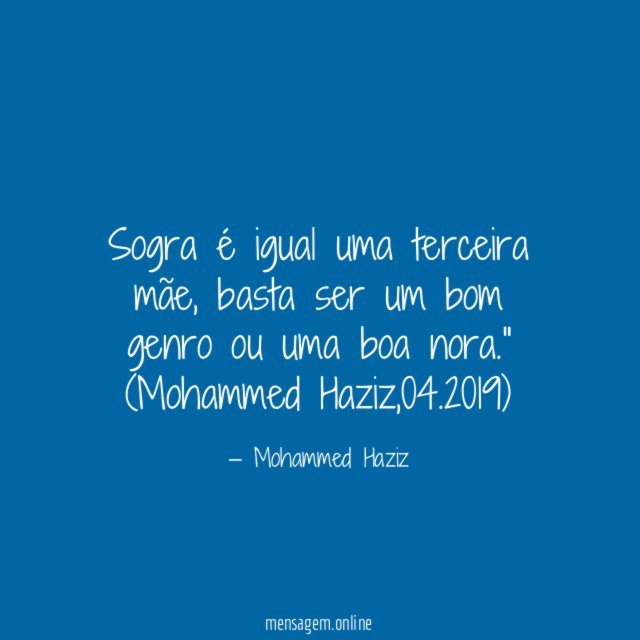 Sogra é igual uma terceira mãe
