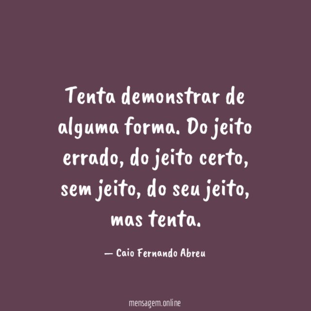 Tenta demonstrar de alguma forma
