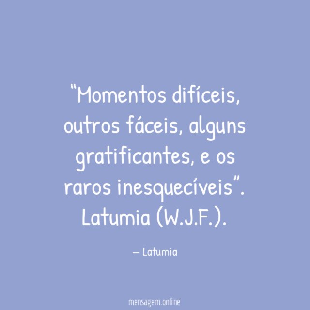 Momentos difíceis