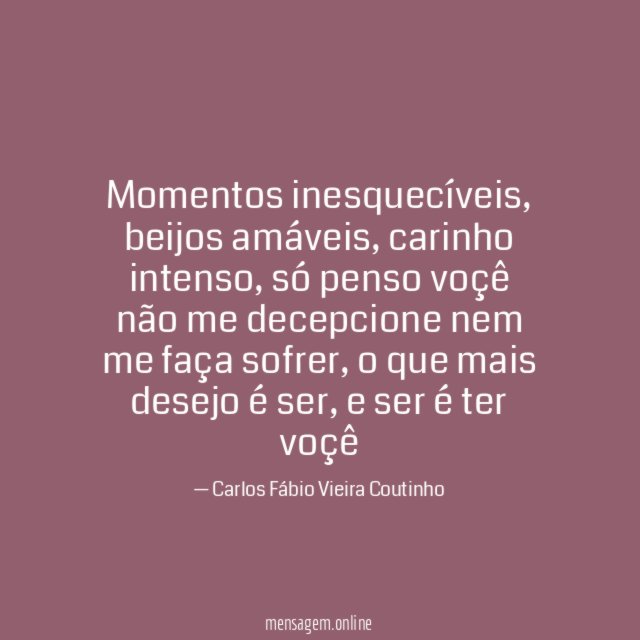 Momentos inesquecíveis