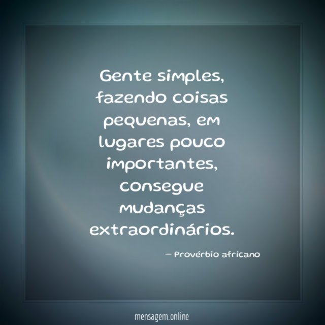 Gente simples