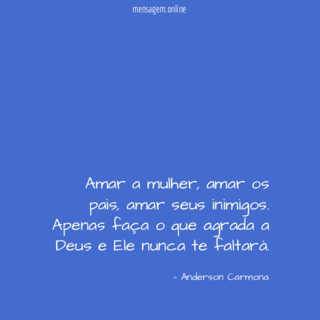 Amar a mulher