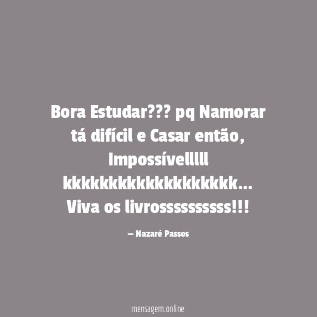 Bora Estudar