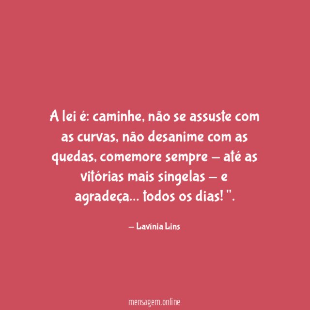 A lei é