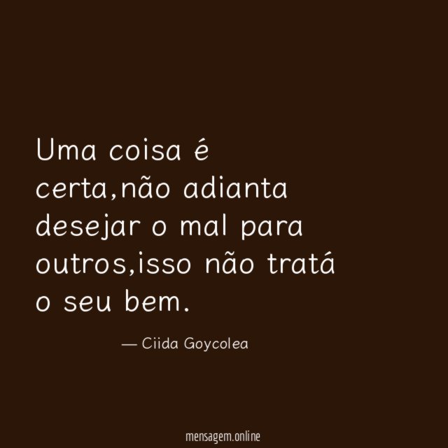 Uma coisa é certa