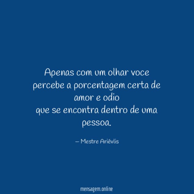 Apenas com um olhar voce percebe a porcentagem