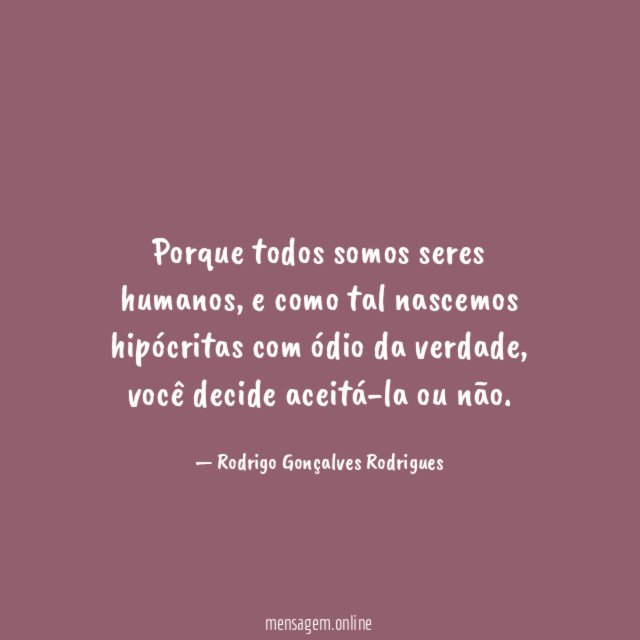 Porque todos somos seres humanos