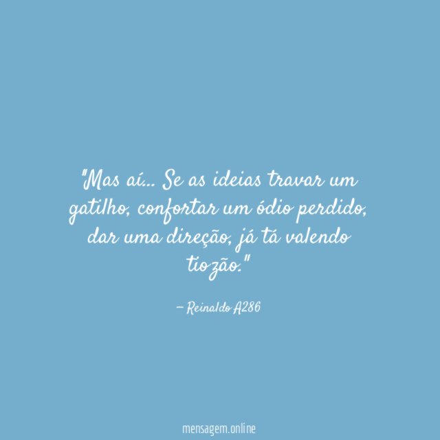'Mas aí