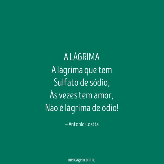 A LÁGRIMA