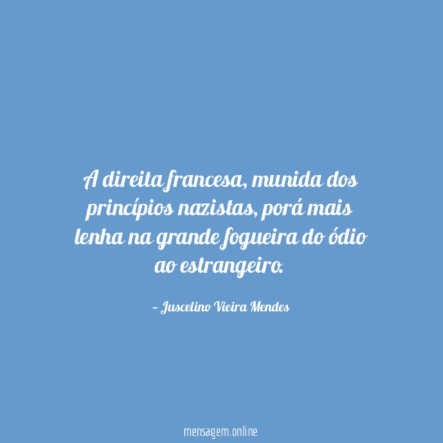 A direita francesa