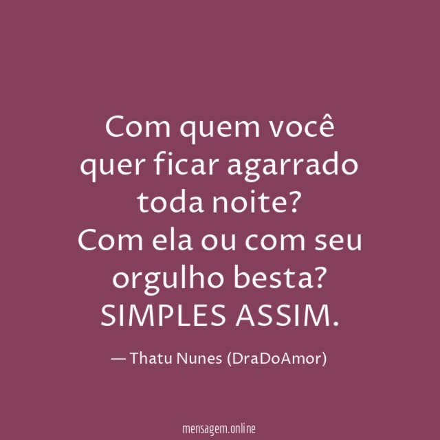 Com quem você quer ficar agarrado toda noite