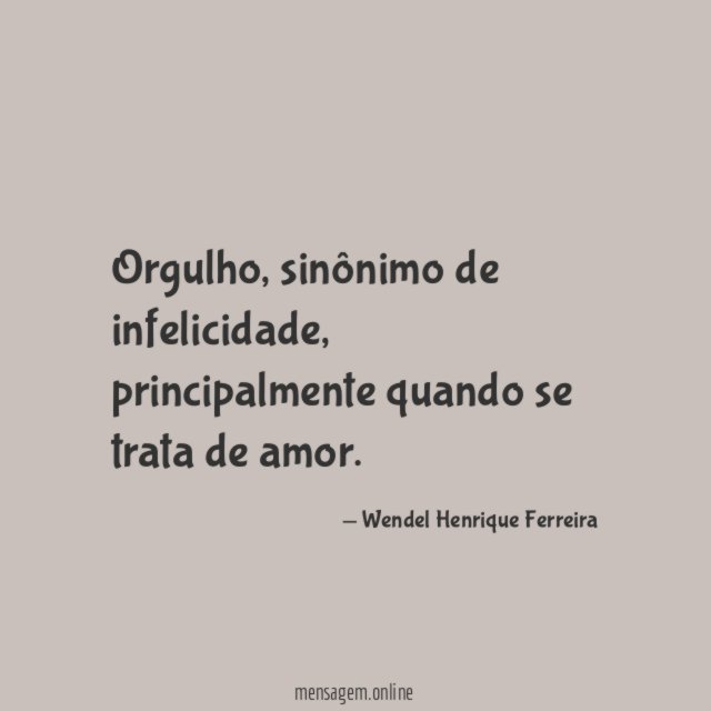 Orgulho