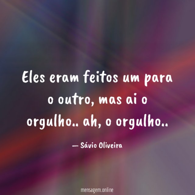 Eles eram feitos um para o outro