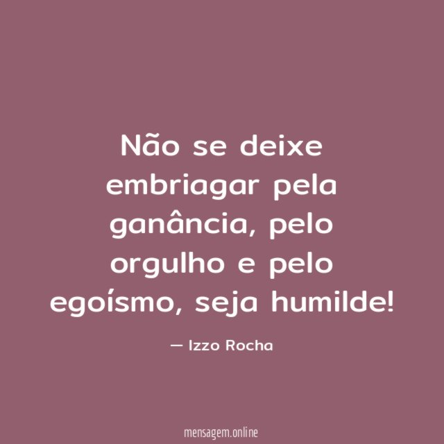 Não se deixe embriagar pela ganância