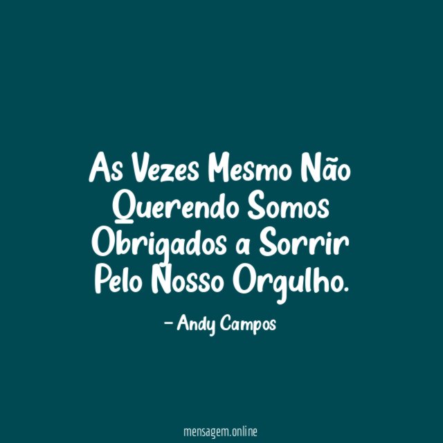 As Vezes Mesmo Não Querendo Somos Obrigados a