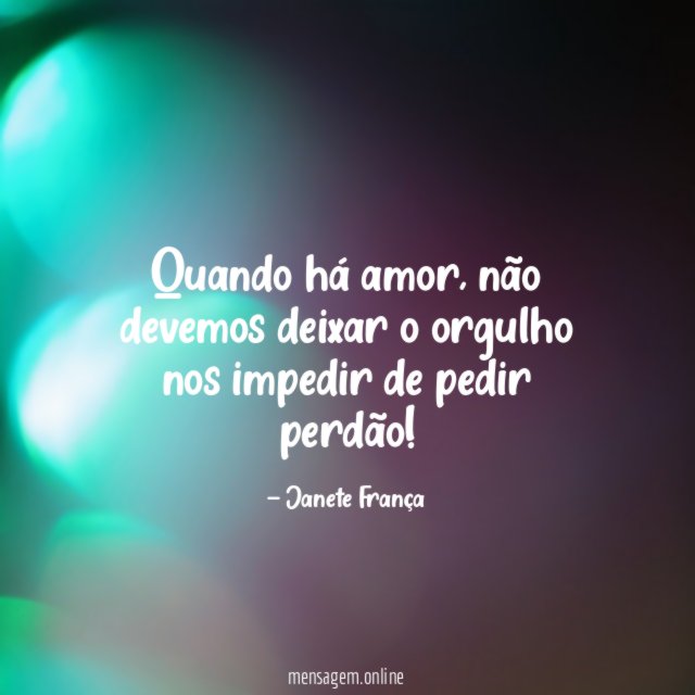 Quando há amor