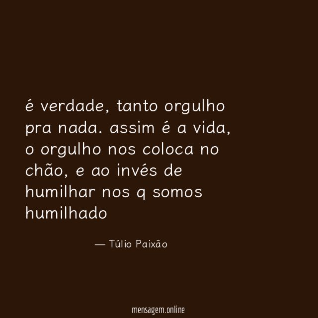 é verdade