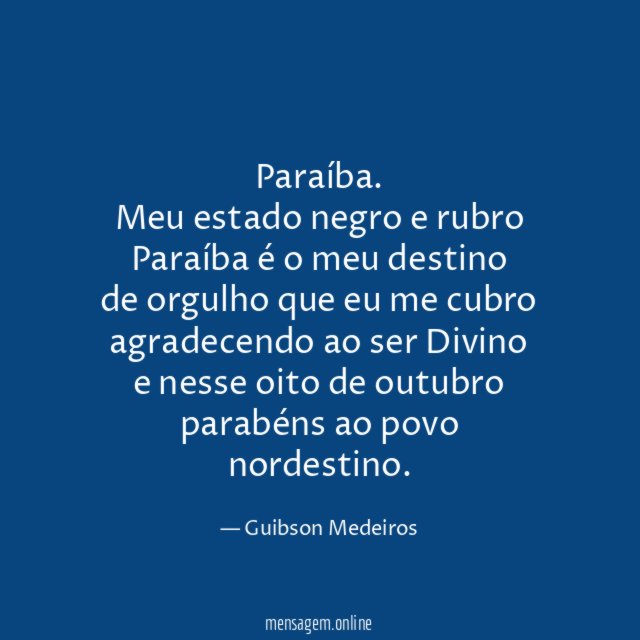Paraíba.