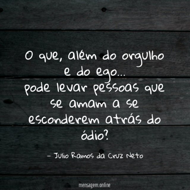 O que