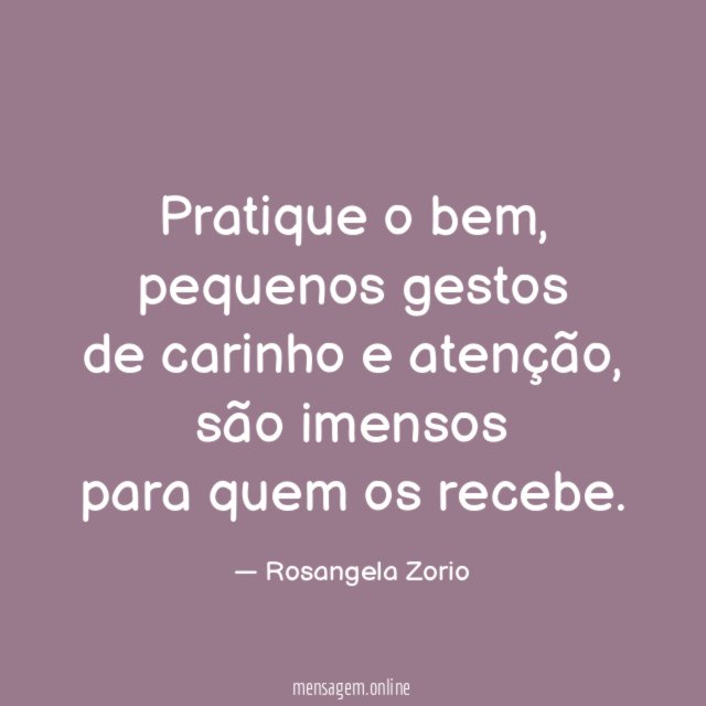 Pratique o bem
