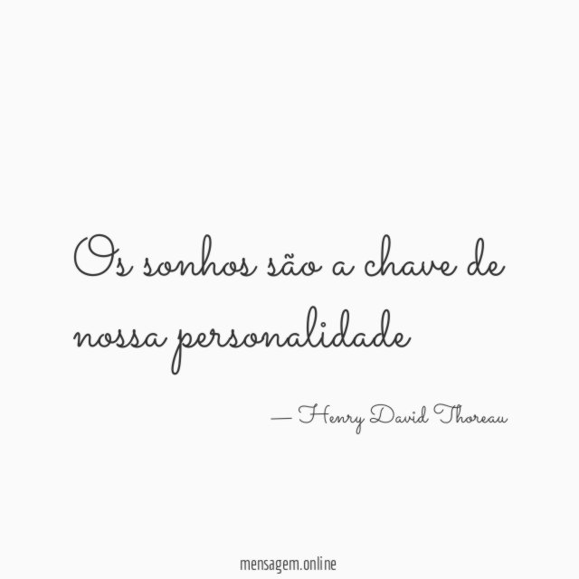 Os sonhos são a chave de nossa personalidade
