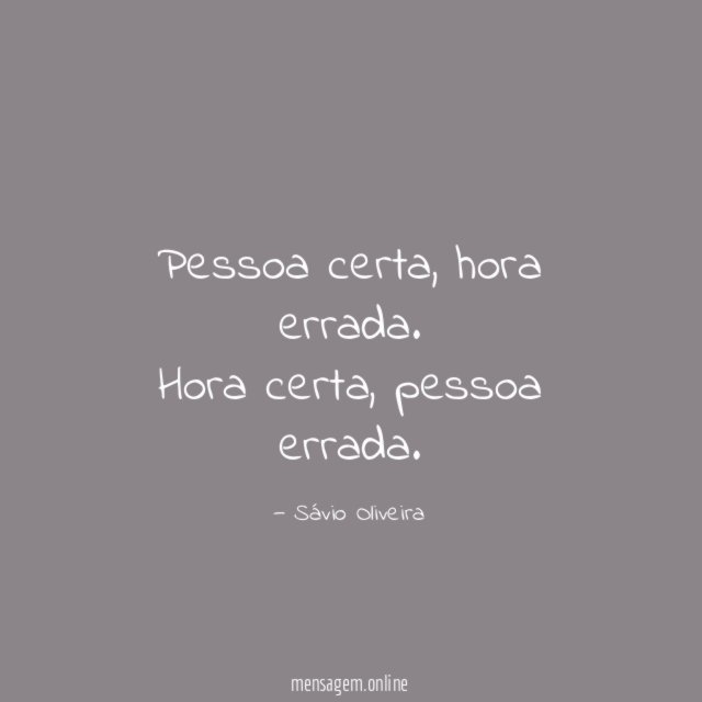 Pessoa certa