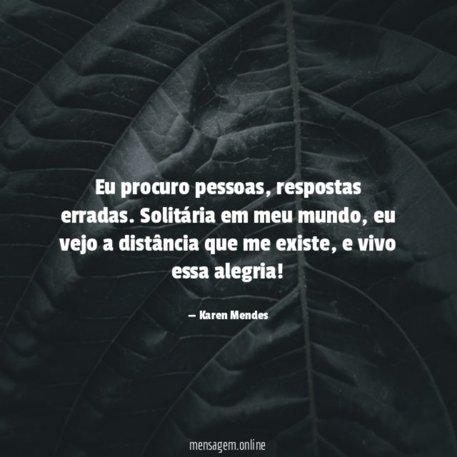 Eu procuro pessoas