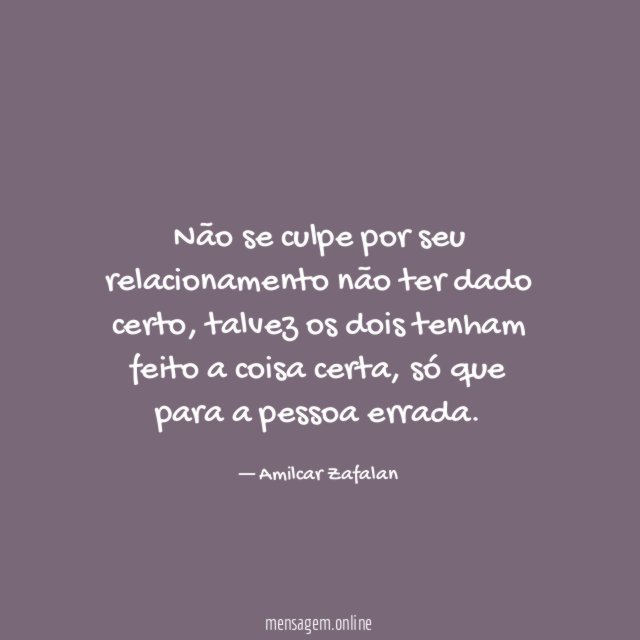 Não se culpe por seu relacionamento não ter dado certo